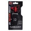 Turbulent CO2 Bike Tire Inflator Set - Presta and Schrader Valve Compatible - Quick Air Pump Tool for Mountain Bike - MTB - Road - Off-Road Bicycles - Insulated Sleeve - Cartridge Not Included (Red) view 4