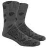 Mad Toro Paisley Bandana Crew Socks (Grey Paisley Bandana) view 1