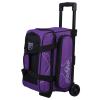 Strikeforce Hybrid Double Roller Bowling Bag (Purple) view 1