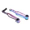 so Brake Cliper Sets, Folding Aluminium Alloy V Brake Folding Cycling Brake Handle Lever Caliper Gear Tools(Long Arm V Brake) view 3