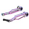 so Brake Cliper Sets, Folding Aluminium Alloy V Brake Folding Cycling Brake Handle Lever Caliper Gear Tools(Long Arm V Brake) view 4