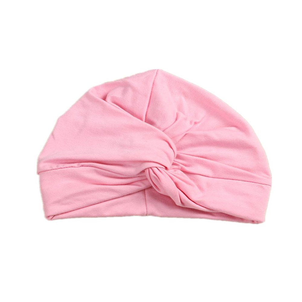 HZUX Newborn Baby Cotton Cloth Turban Toddler Rabbit Knotted Hat Kids Set Baby Cap Ear Hat