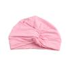 HZUX Newborn Baby Cotton Cloth Turban Toddler Rabbit Knotted Hat Kids Set Baby Cap Ear Hat view 1