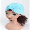 HZUX Newborn Baby Cotton Cloth Turban Toddler Rabbit Knotted Hat Kids Set Baby Cap Ear Hat view 2