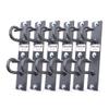 Anchor Gym Pro Station Resistance Band Hooks with 6 Units 12 Anchoring Points - Resistance Band Wall Mount for Home Fitness Gyms (Wood Mounting Screws Included) view 1