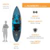 Lifetime Tamarack Pro 103 Sit-On-Top Kayak, Lightning Fusion, 10 ft. 3 in. view 2