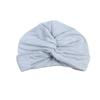 HZUX Newborn Baby Cotton Cloth Turban Toddler Rabbit Knotted Hat Kids Set Baby Cap Ear Hat view 1