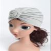 HZUX Newborn Baby Cotton Cloth Turban Toddler Rabbit Knotted Hat Kids Set Baby Cap Ear Hat view 2