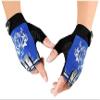 Kids Half Finger Cycling Gloves Sport Gloves Children Non-Slip Gel Short Gloves Shockproof Fingerless Mitts Breathable UV Protection Outdoor Gloves for Boys Girls Biking Riding Camping Hiking view 2