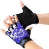 Kids Half Finger Cycling Gloves Sport Gloves Children Non-Slip Gel Short Gloves Shockproof Fingerless Mitts Breathable UV Protection Outdoor Gloves for Boys Girls Biking Riding Camping Hiking view 4
