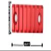 Gotical 7 Slots Rail Section for M Lok Handguard Seven Slots Rail Picatinny Rail (2 Pieces Red) view 3