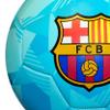 Icon Sports Officially Licensed FC Barcelona Soccer Ball - FCB90BL Teal Size 5 view 3