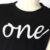 FEESHOW Baby Boys Girls Short Sleeves Letter One Printed 1st/First Birthday Top T Shirt Summer Holiday Tees Black 6-12 Months view 3