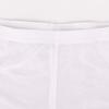 Mens Mesh Shorts See Through with Large Split Sides Sexy Sheer Boxers Underwear White L view 4