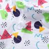 Freebily Baby Sun Hat Summer Beach UPF 50+ Sun Protection with Wide Brim Toddlers Boys Girls Sun Hats Cap Bucket Hat Red Triangle S view 4