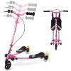 AODI Swing Scooter for Kids, 3 Wheels Foldable Wiggle Kick Scooter Push Drifting with 4 Adjustable Handlebar & 2 Rear LED Wheel for Boys and Girls Ages 3-8 view 1