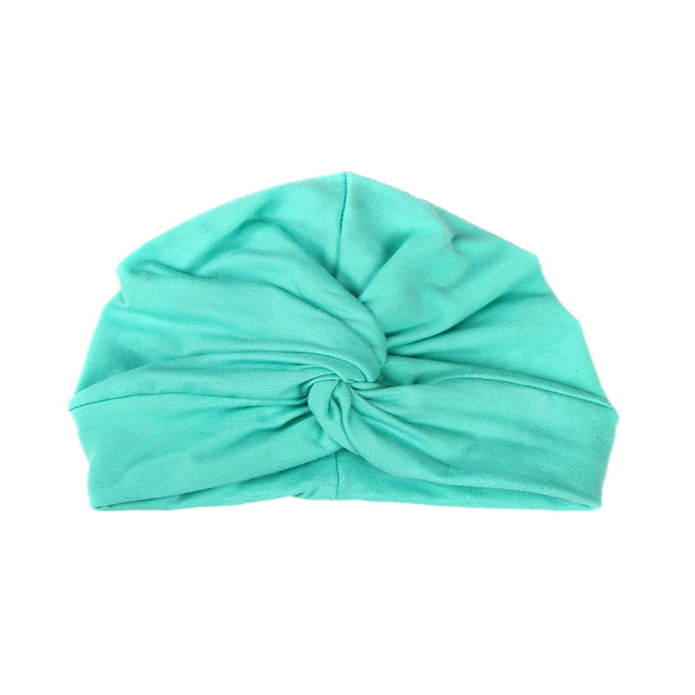 HZUX Newborn Baby Cotton Cloth Turban Toddler Rabbit Knotted Hat Kids Set Baby Cap Ear Hat