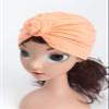 HZUX Newborn Baby Cotton Cloth Turban Toddler Rabbit Knotted Hat Kids Set Baby Cap Ear Hat view 2