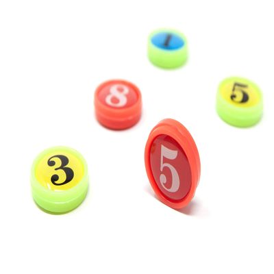 WISEPLAYERFC Soccer Player Magnets-Set of 26 Pieces 0.75 Inches Diameter with Bag