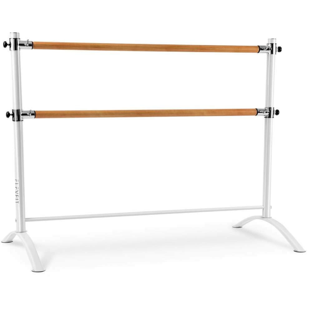 ElevFit Ballet Bar for Home Workout - Portable Ballet Barre for Home Adult Double Free Standing Ballet Barre Portable Barre Bar for Home Workout Ballet Bar Kids Dance Barre for Home