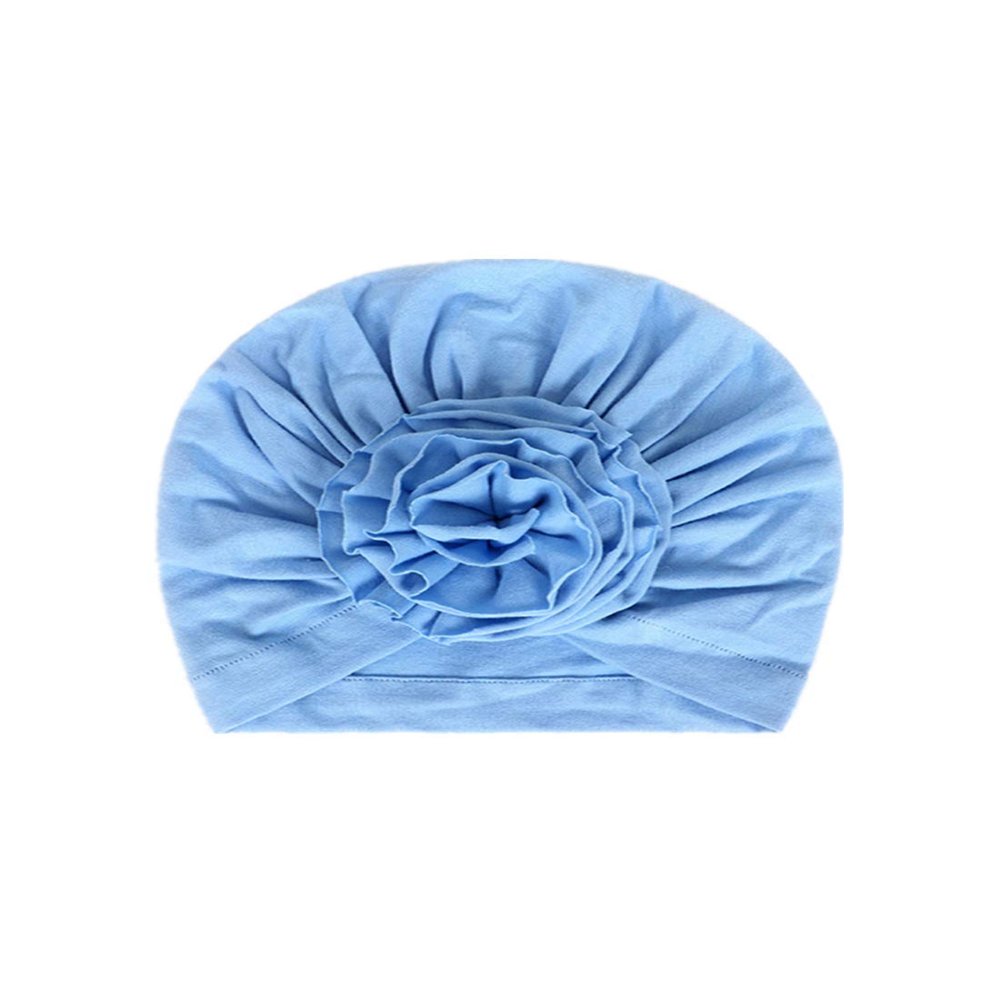 HZUX Cute Newborn Baby Cotton Cloth Turban Toddler Rabbit Hospital Hat Kids Set Baby Cap Ear Hat
