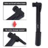 Bicycle Tire Inflator Pump,120 Psi Mini Bike Hand Pump Presta Schrader Valve Cycling Tyre Air Pump view 3