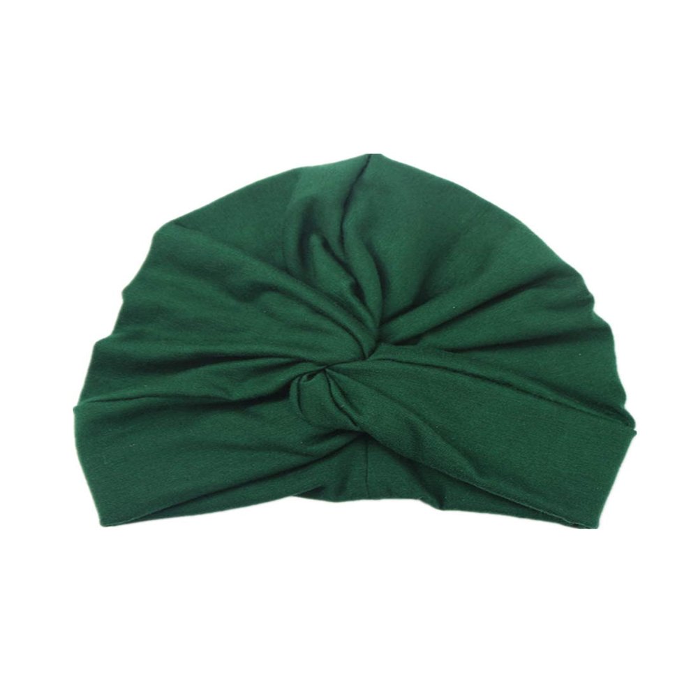 HZUX Newborn Baby Cotton Cloth Turban Toddler Rabbit Knotted Hat Kids Set Baby Cap Ear Hat