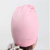 HZUX Newborn Baby Cotton Cloth Turban Toddler Rabbit Knotted Hat Kids Set Baby Cap Ear Hat view 3