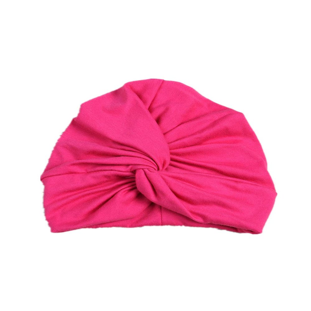 HZUX Newborn Baby Cotton Cloth Turban Toddler Rabbit Knotted Hat Kids Set Baby Cap Ear Hat