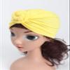 HZUX Newborn Baby Cotton Cloth Turban Toddler Rabbit Knotted Hat Kids Set Baby Cap Ear Hat view 2