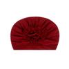 HZUX Cute Newborn Baby Cotton Cloth Turban Toddler Rabbit Hospital Hat Kids Set Baby Cap Ear Hat view 1