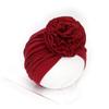 HZUX Cute Newborn Baby Cotton Cloth Turban Toddler Rabbit Hospital Hat Kids Set Baby Cap Ear Hat view 2