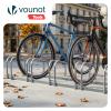 VOUNOT Bike Stand Floor 5 Rack Bike Garage Bicycle Storage Parking Rack Cycle Organizer Locking Stand for Indoor Outdoor view 2