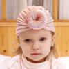 HZUX Newborn Baby Turban Soft Toddler Hat Kids Baby Cap Ear Hat Beanie Cap for Baby Children Hat view 3
