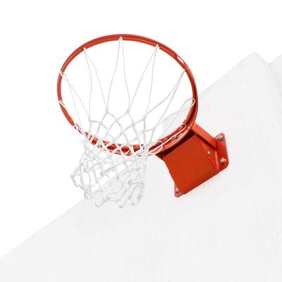 PROGOAL Professional Wall Mounted Basketball Rim Attach to Garage Wall, Hanging Basketball Goal, Standard 18'' with All Weather Net