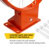 PROGOAL Professional Wall Mounted Basketball Rim Attach to Garage Wall, Hanging Basketball Goal, Standard 18'' with All Weather Net view 2