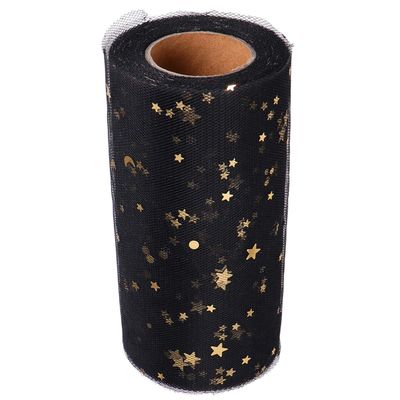 Mesh Sequins Gauze Table Skirt for Party and Wedding Decor Halloween Season