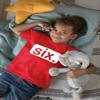 6th Birthday Shirt boy 6 Year Old boy Birthday Gift 6yr six Year Old Sixth Tshirt (Red, 6 Years) view 4