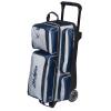 KR Strikeforce Konvoy Triple Roller - Navy/Silver view 1