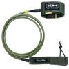 XM SURF MORE Big Wave 12ft Surfboard Leash with Tangle Free Upgrade, Cord Thickness (.313in), Key Pocket, Unbreakable Swivels, Detachable Railsaver, Made in USA view 1