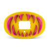 Battle Sports Chrome 3D Predator Oxygen Mouthguard - Convertible Strap, Superior Airflow & Better Performance, Maximum Protection, Works with Braces view 1