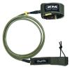 XM SURF MORE Big Wave 6ft-12ft Surfboard Leash with Tangle Free Upgrade, Cord Thickness (.313in), Key Pocket, Unbreakable Swivels, Detachable Railsaver, Made in USA view 1