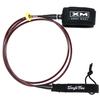 XM SURF MORE Comp 7ft Surfboard Leash with Tangle Free Upgrade, Cord Thickness (.220in), Key Pocket, Unbreakable Swivels, Detachable Railsaver, Made in USA view 1