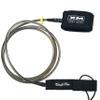 XM SURF MORE Big Wave 8ft Surfboard Leash with Tangle Free Upgrade, Cord Thickness (.313in), Key Pocket, Unbreakable Swivels, Detachable Railsaver, Made in USA view 1