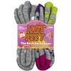 HOT FEET Kids Thermal Socks  2 Pack Warm Winter Socks for Boys and Girls, Cozy & Insulated, Thick Heated Socks for Kids, Frenchie view 1