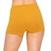 ALWAYS Women Workout Yoga Shorts - Premium Soft Solid Stretch Cheerleader Running Dance Volleyball Short Pants Mustard M view 3