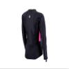 Sharkskin Women's Robust Chillproof Long Sleeve Chest Zip Shirt for Scuba Diving and Water Sports, Black/Pink, X-Large, WSSCPLSCZBKPK view 2