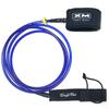XM SURF MORE Big Wave 8ft Surfboard Leash with Tangle Free Upgrade, Cord Thickness (.313in), Key Pocket, Unbreakable Swivels, Detachable Railsaver, Made in USA view 1