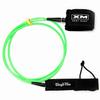 XM SURF MORE Regular 10ft Surfboard Leash with Tangle Free Upgrade, Cord Thickness (.270in), Key Pocket, Unbreakable Swivels, Detachable Railsaver, Made in USA view 1