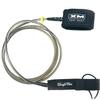 XM SURF MORE Regular 8ft Surfboard Leash with Tangle Free Upgrade, Cord Thickness (.270in), Key Pocket, Unbreakable Swivels, Detachable Railsaver, Made in USA view 1
